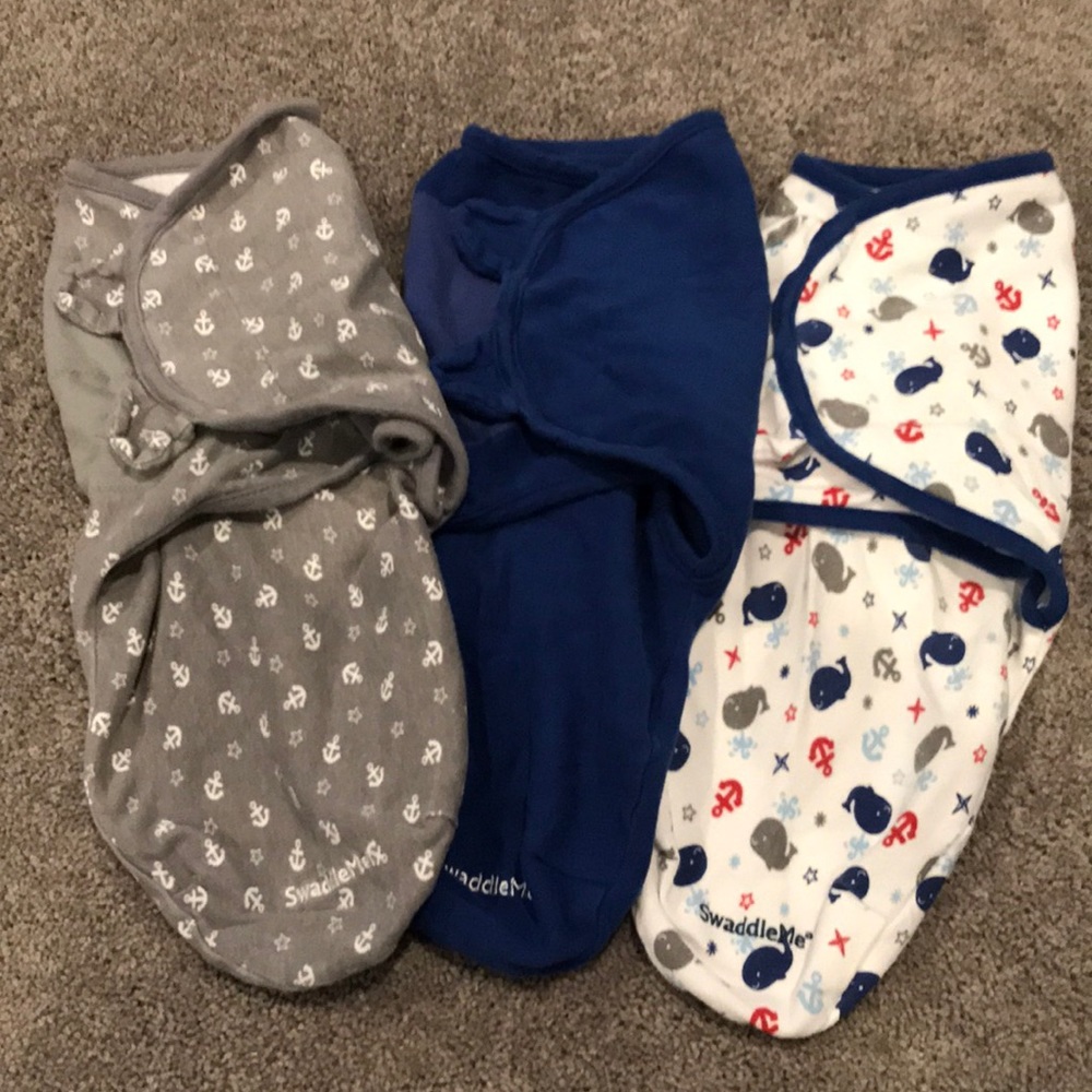 Set of 3 SwaddleMe blankets